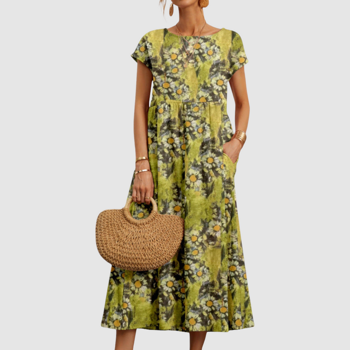 MELINDA - BLOOMING BEAUTY FLORAL DRESS