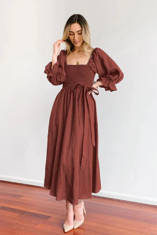 EVERLEIGH - ELEGANT LANTERN DRESS