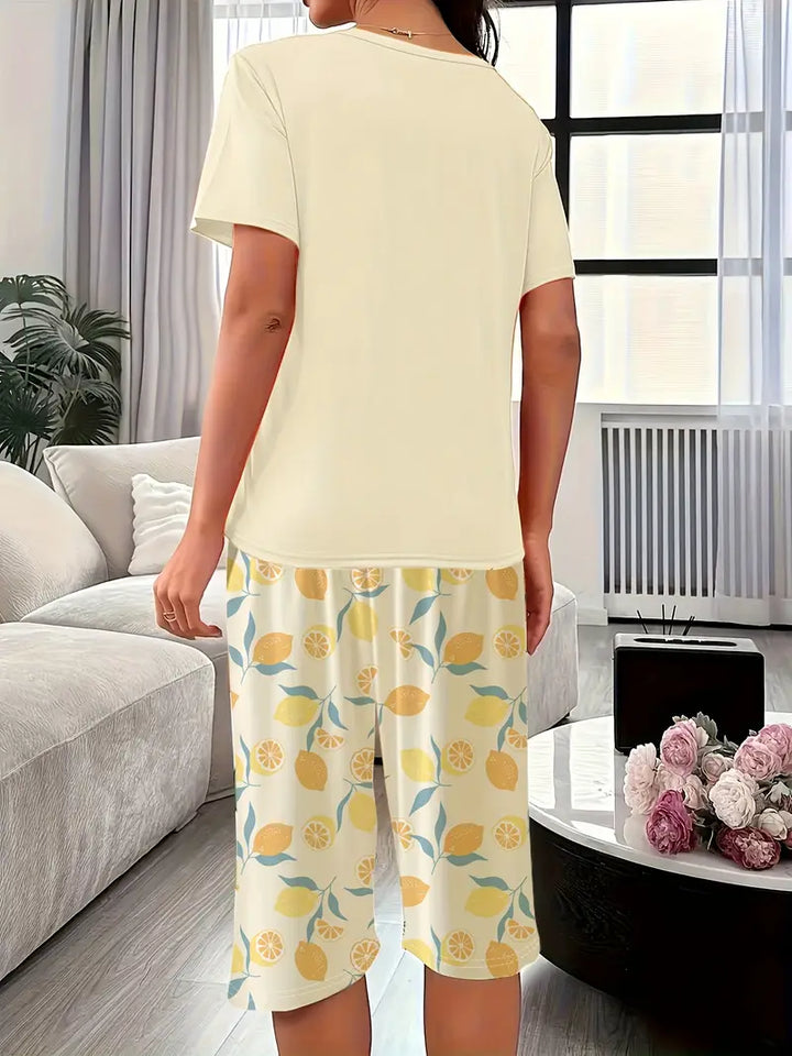 PRINCESSLEA - COZY FLORAL RELAXATION WEAR SET