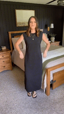NINALEE - RELAXED FLOW SPLIT MAXI DRESS