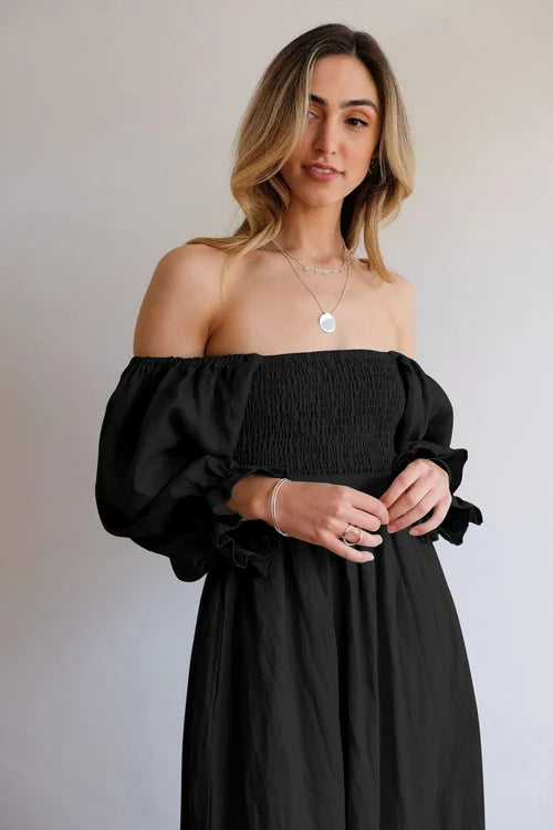 EVERLEIGH - ELEGANT LANTERN DRESS