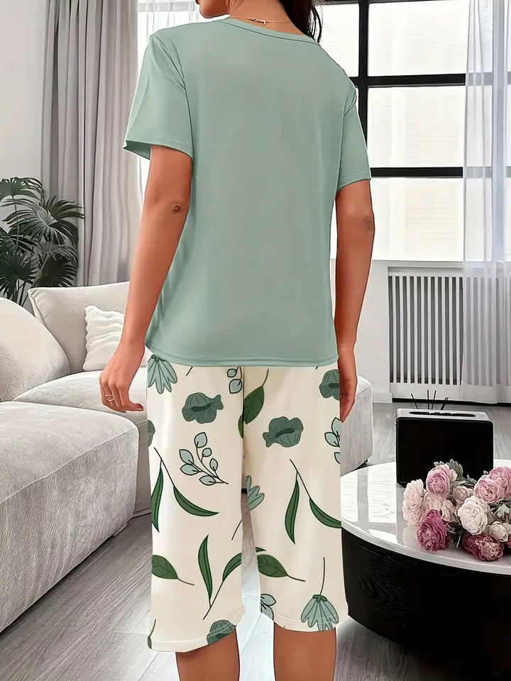PRINCESSLEA - COZY FLORAL RELAXATION WEAR SET