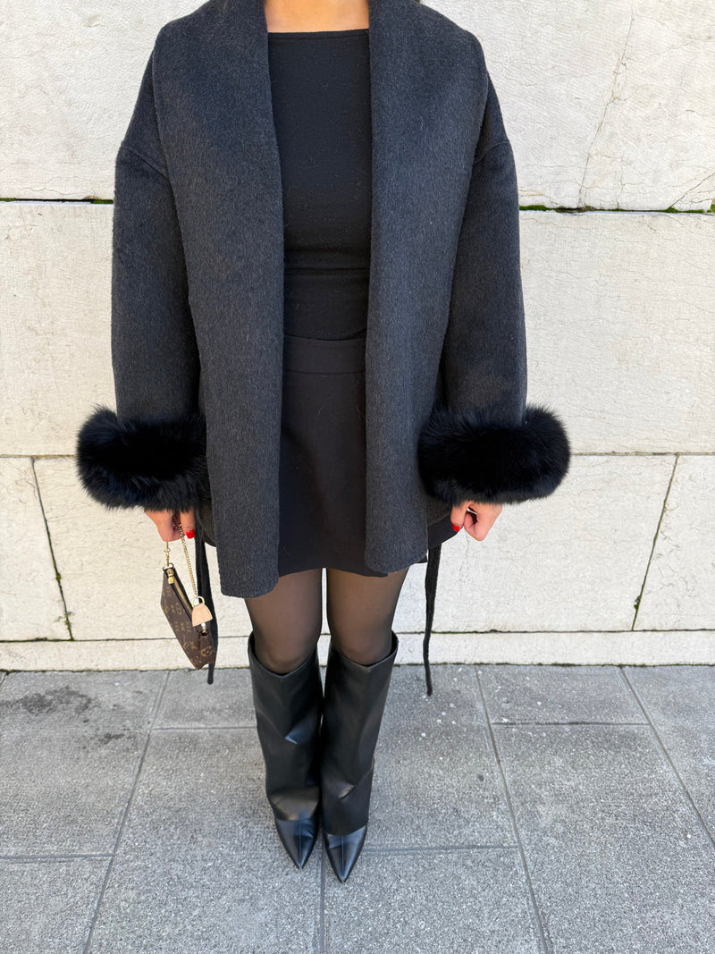 NORIDALE - ELEGANT PLUSH TAILORED COAT