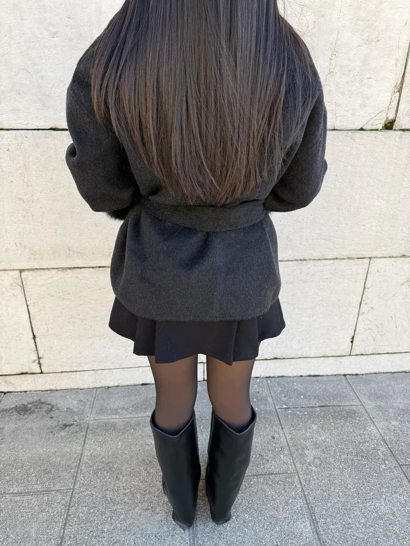 NORIDALE - ELEGANT PLUSH TAILORED COAT