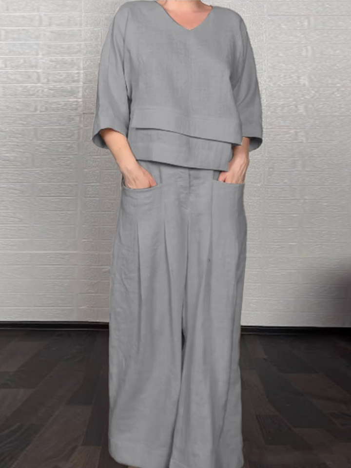 MILLY - CHIC AND ELEGANT COORDINATED OUTFIT SET