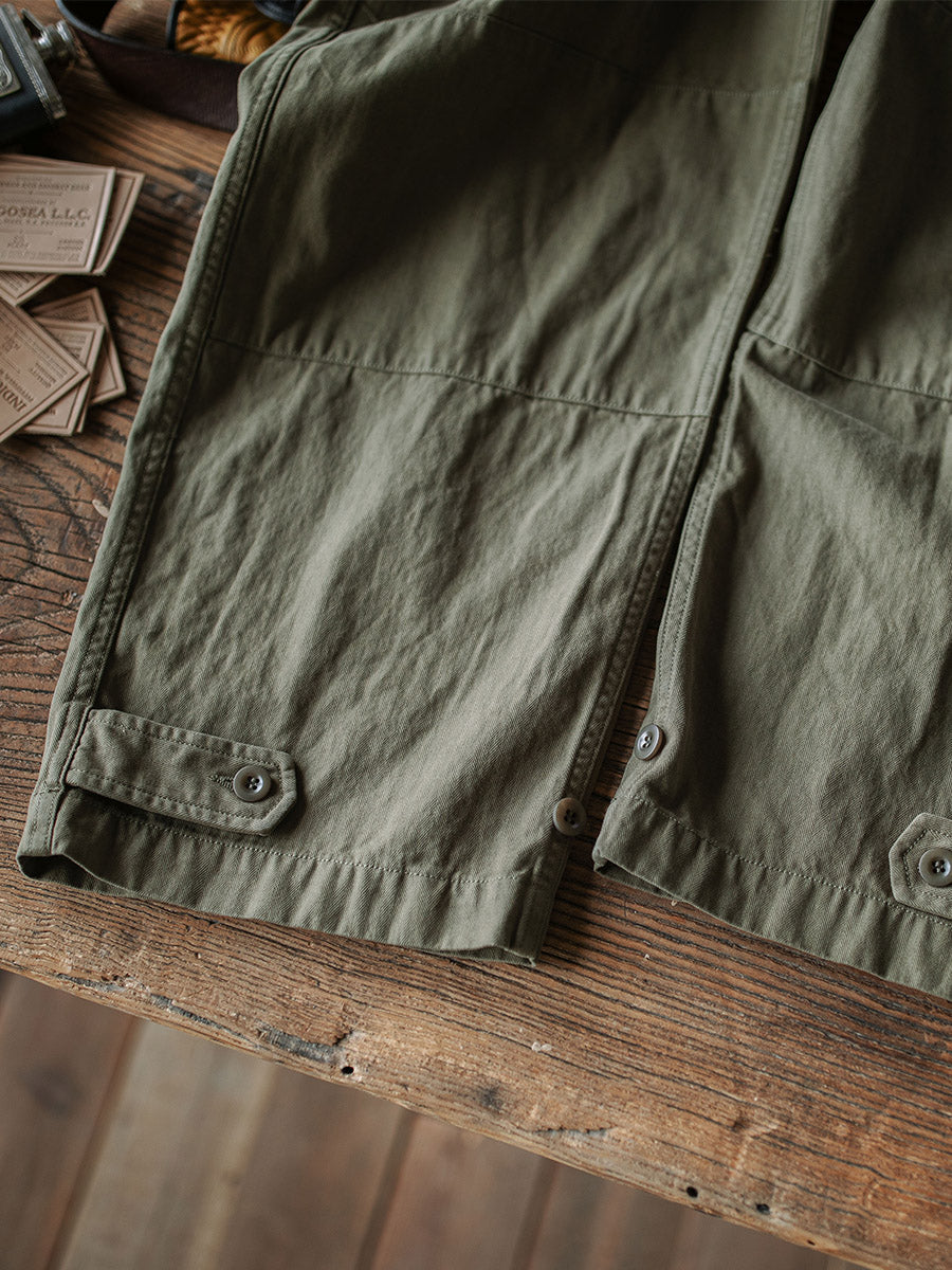 LEVI - MILITARY STYLE HERRINGBONE TWILL PANTS