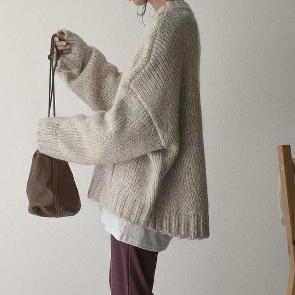 GRACE - SLOUCHY POCKET SWEATER