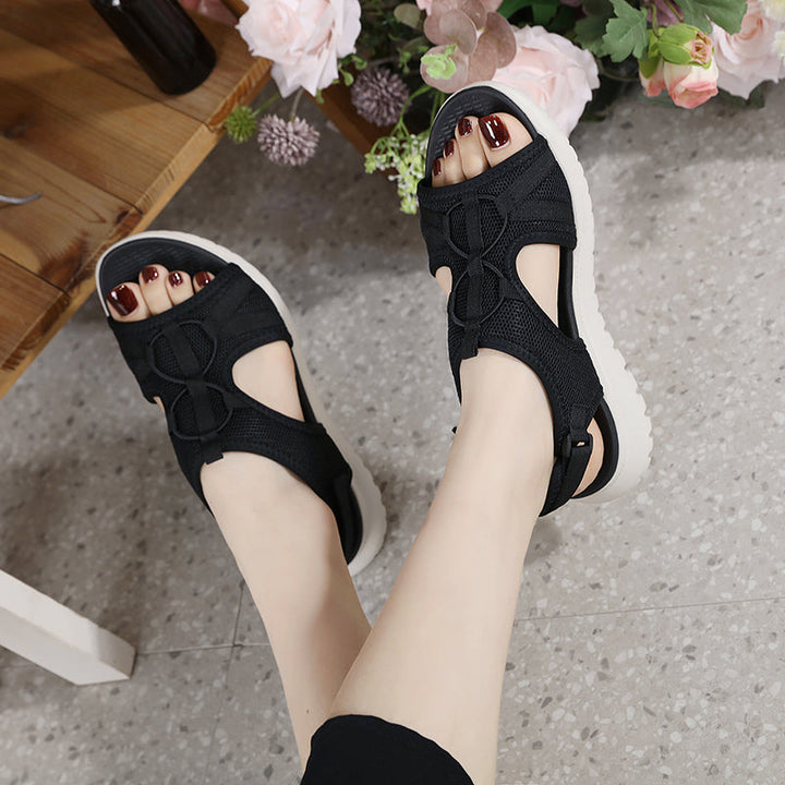 COLLEEN - BREATHABLE MESH SANDALS