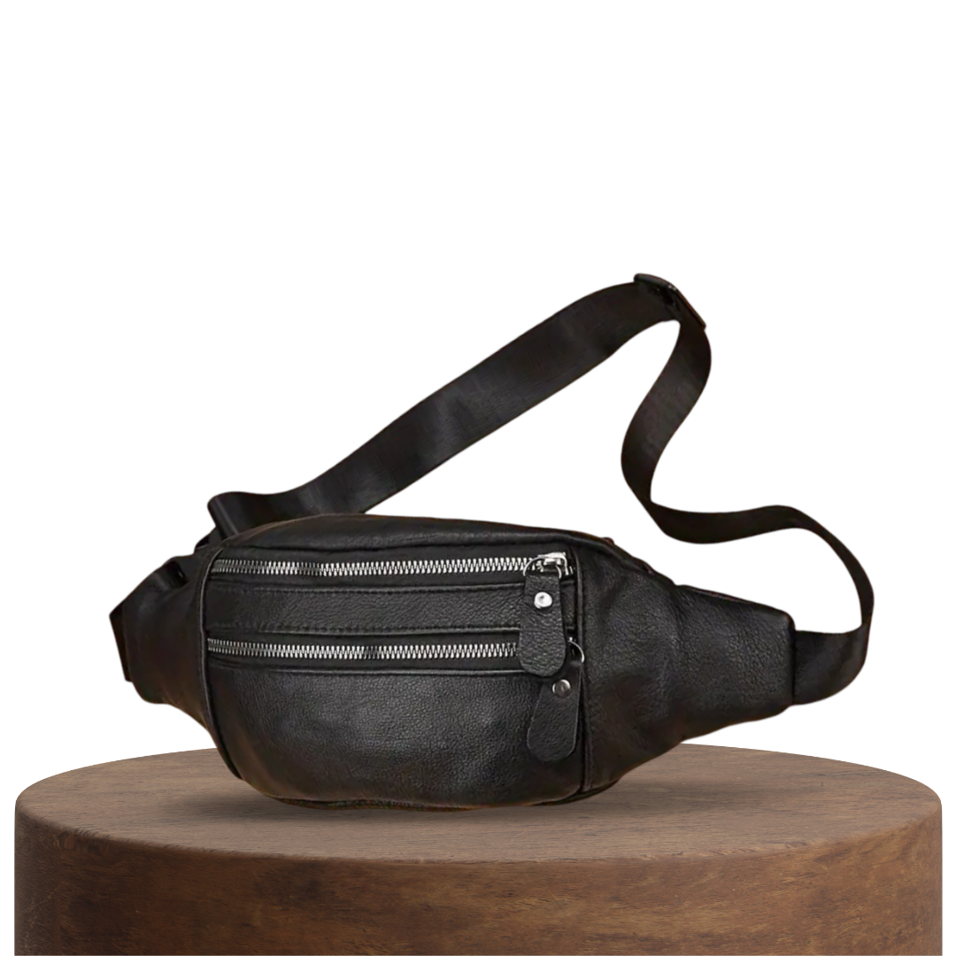 Everett | Minimalist Leather Belt Pouch for Men on the Go