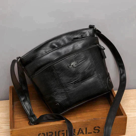 BEVERLY - SIGNATURE DESIGN LEATHER BAG