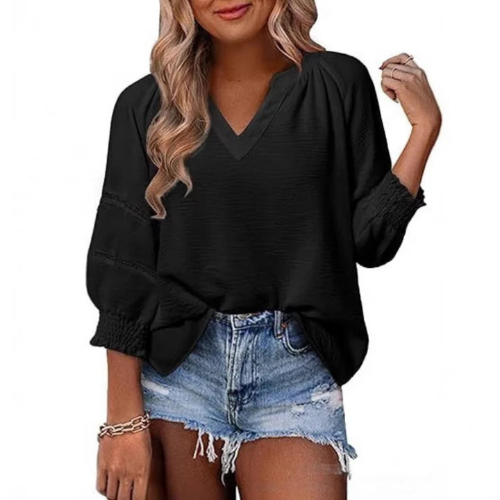 NESTLE - LIGHTWEIGHT LUXE FLOWY BLOUSE