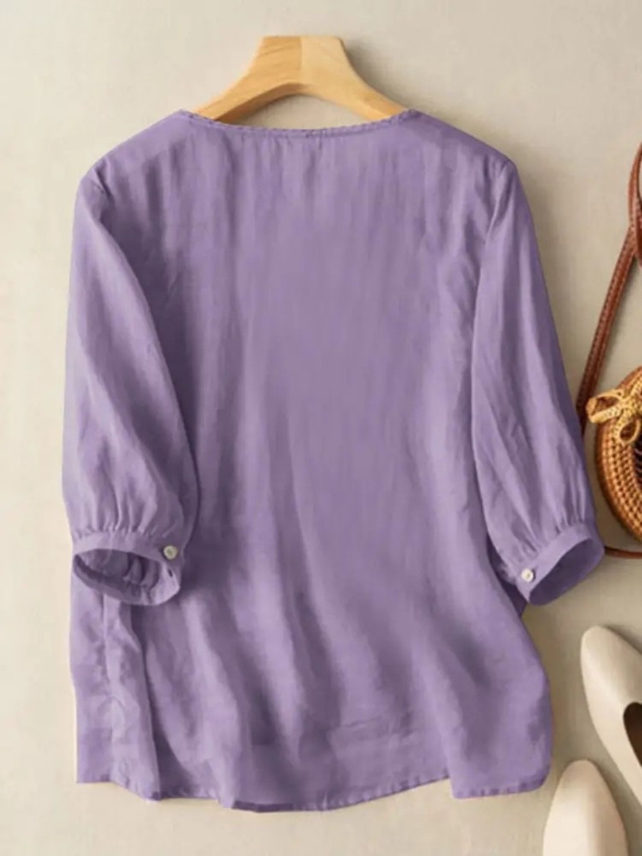 RIVA - BOHO EMBROIDERED TOP