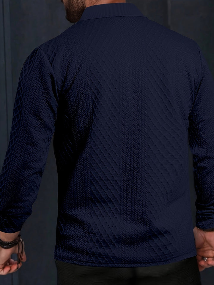 ZED - SIGNATURE TEXTURED KNIT PULLOVER