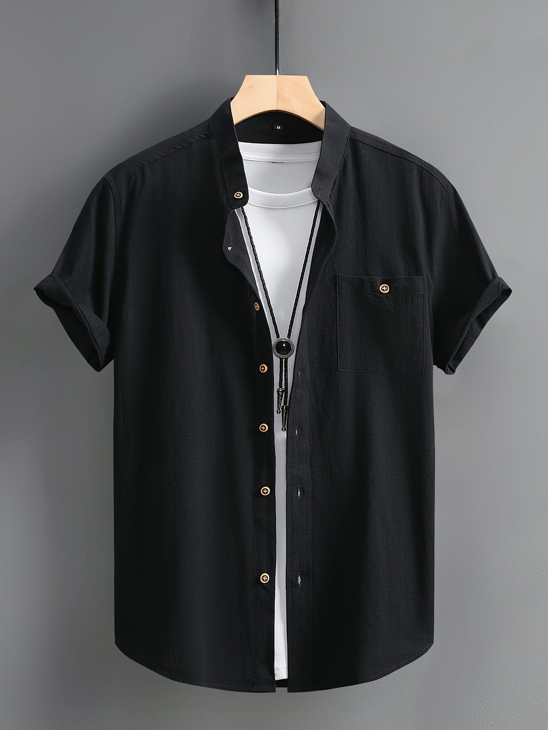 MARCO - CLASSIC COTTON SHIRT WITH POCKET