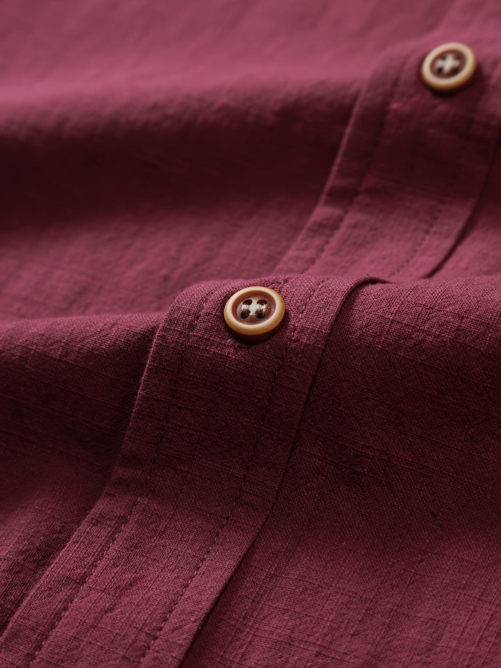MARCO - CLASSIC COTTON SHIRT WITH POCKET