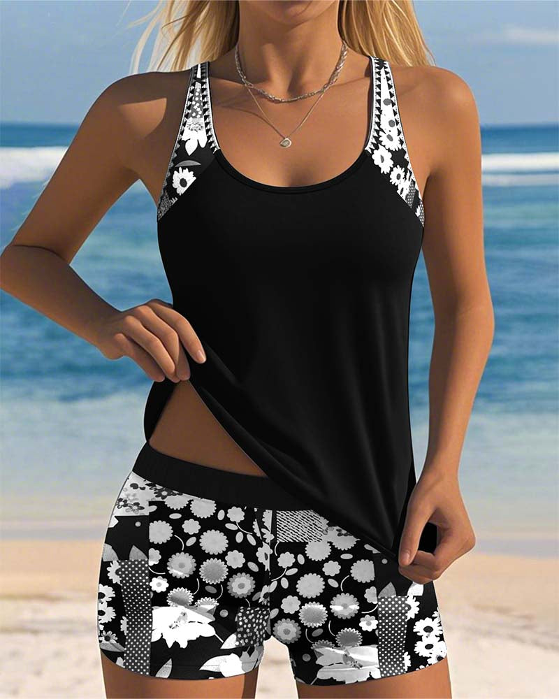 OZEANNA - FLORAL BEACH STYLE TWO-PIECE