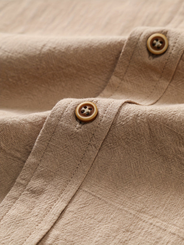 MARCO - CLASSIC COTTON SHIRT WITH POCKET