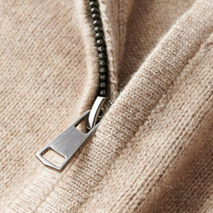 KELVIN - MODERN CRAFTED QUARTER-ZIP PULLOVER