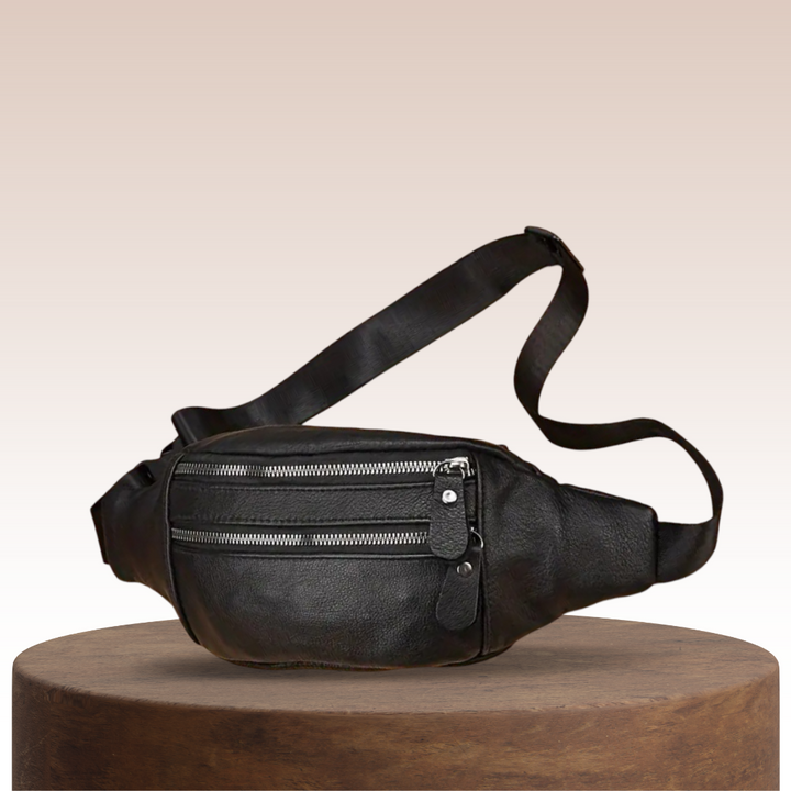 Everett | Minimalist Leather Belt Pouch for Men on the Go