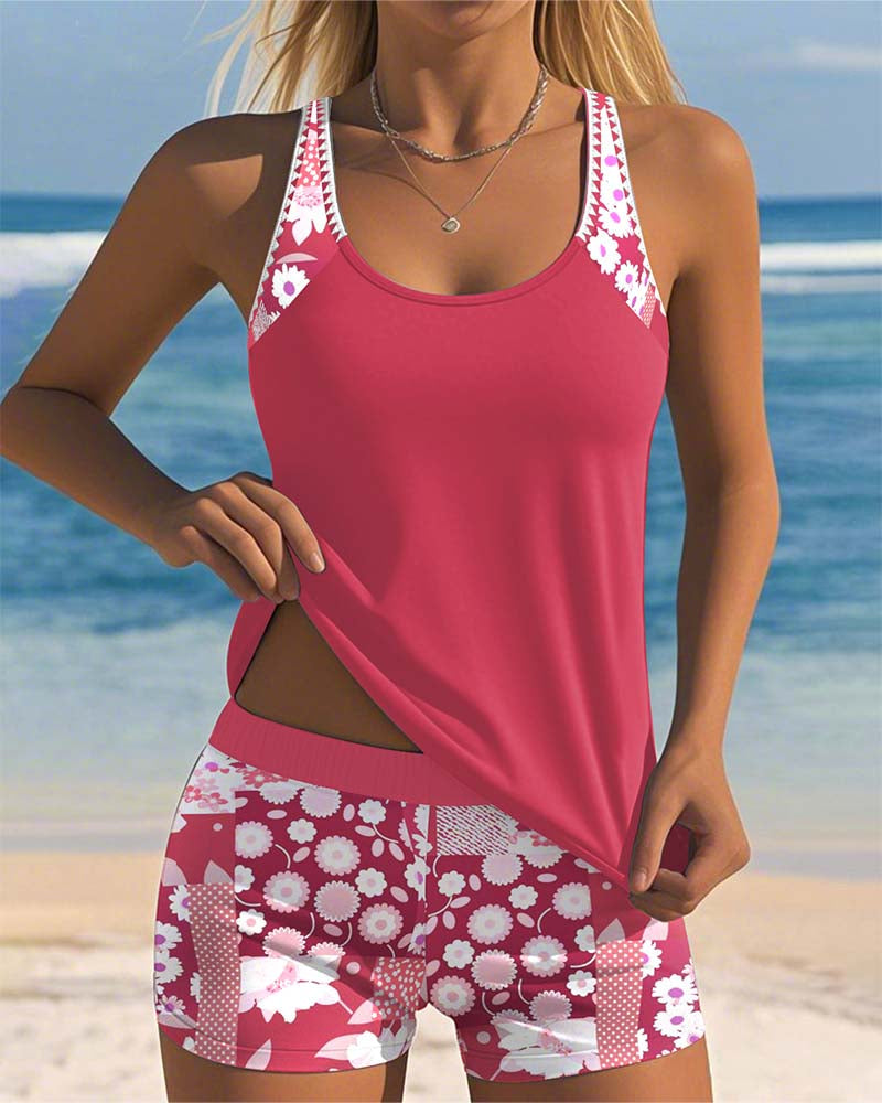 OZEANNA - FLORAL BEACH STYLE TWO-PIECE