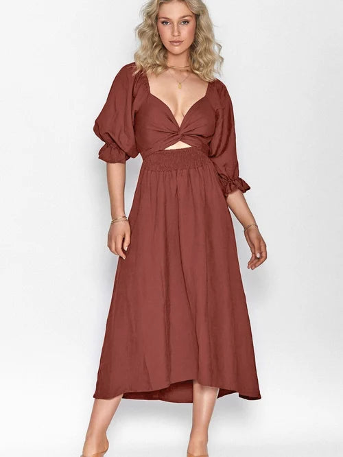 EVERLEIGH - ELEGANT LANTERN DRESS