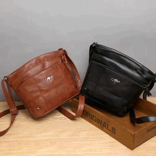 BEVERLY - SIGNATURE DESIGN LEATHER BAG