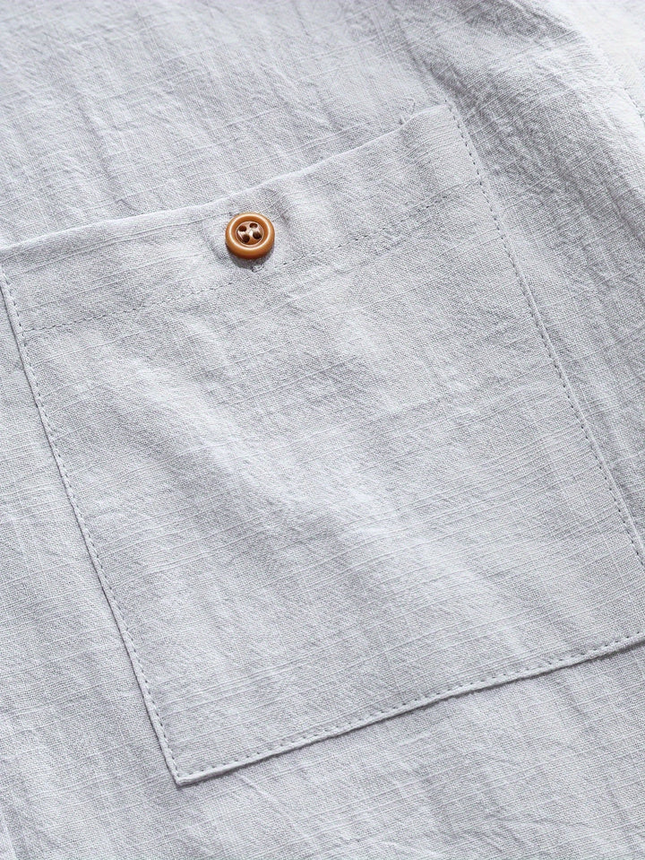 MARCO - CLASSIC COTTON SHIRT WITH POCKET