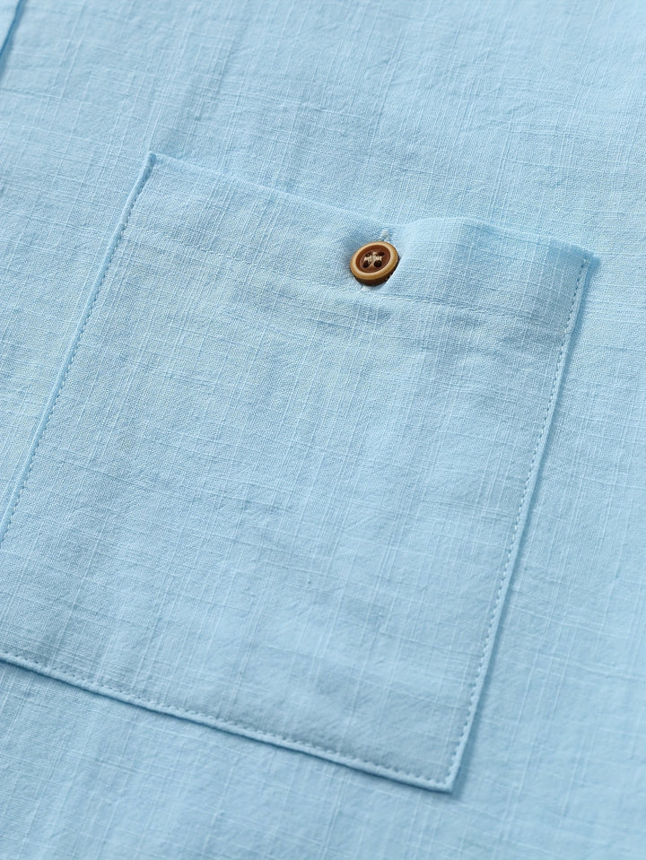 MARCO - CLASSIC COTTON SHIRT WITH POCKET