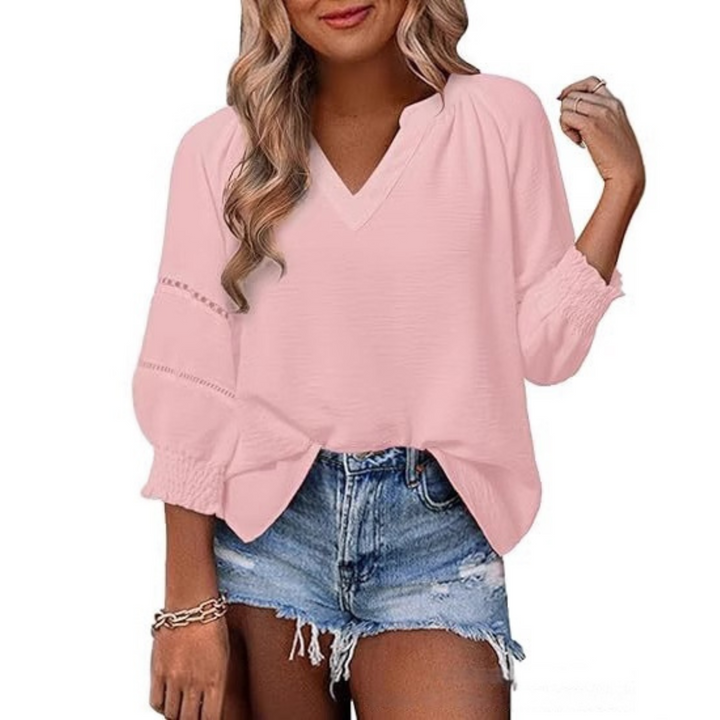 NESTLE - LIGHTWEIGHT LUXE FLOWY BLOUSE