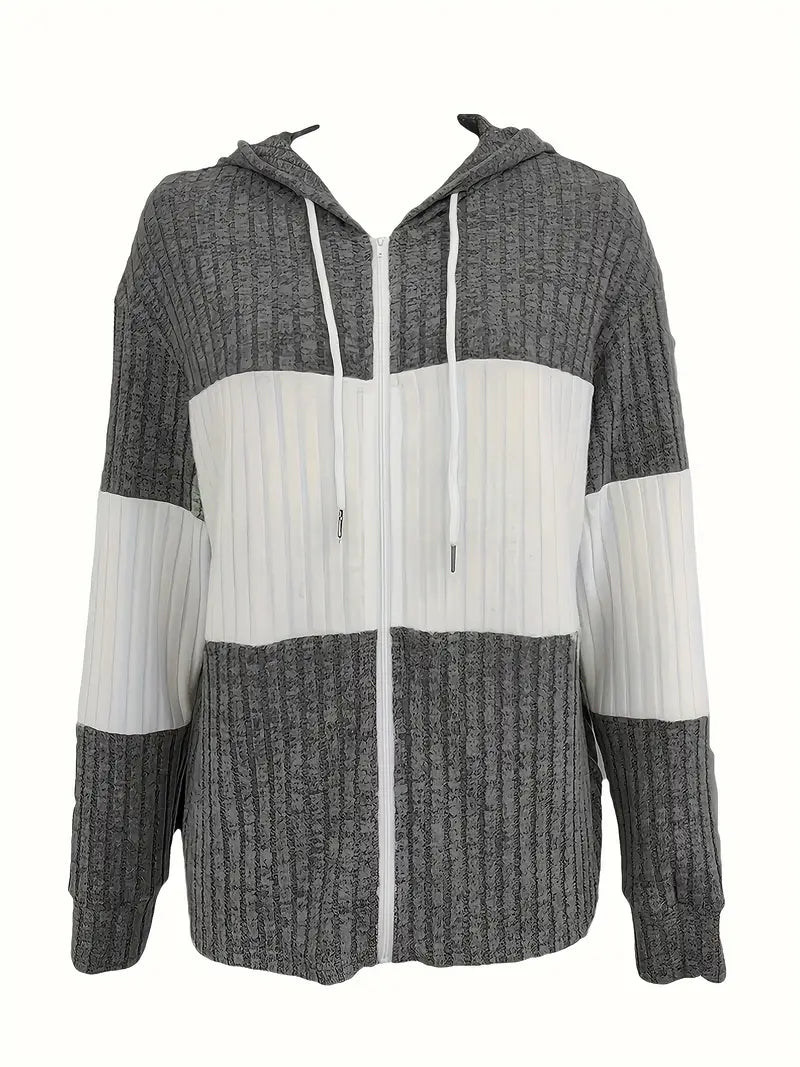 LIBBY - SNUG FIT HOODED JACKET
