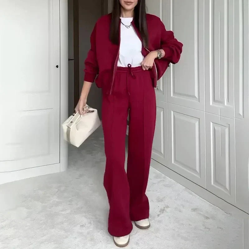QUINCEY - CHIC RELAXED LOUNGE TRACKSUIT