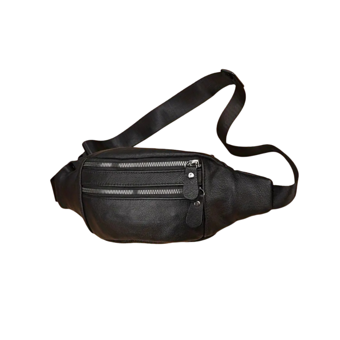 Everett | Minimalist Leather Belt Pouch for Men on the Go