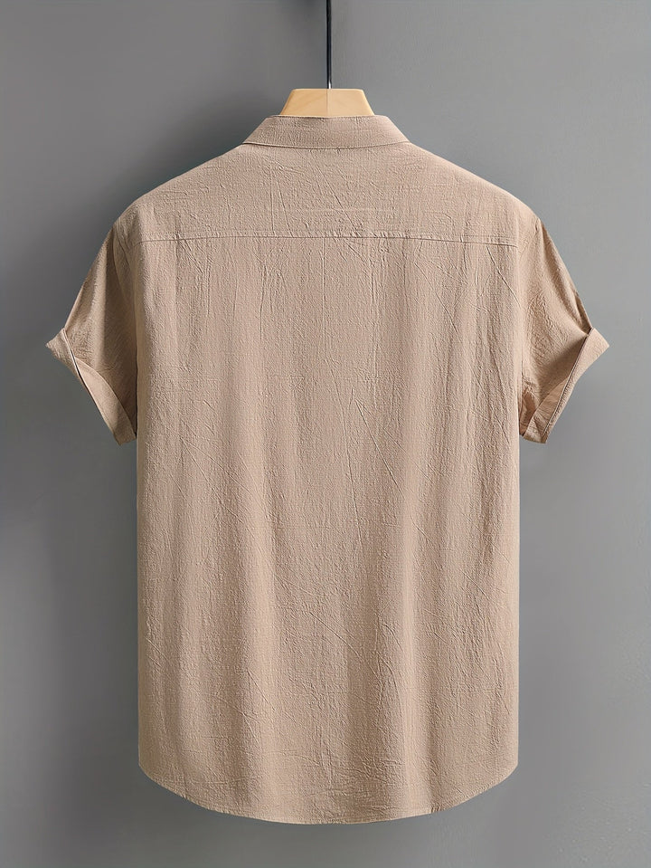 MARCO - CLASSIC COTTON SHIRT WITH POCKET