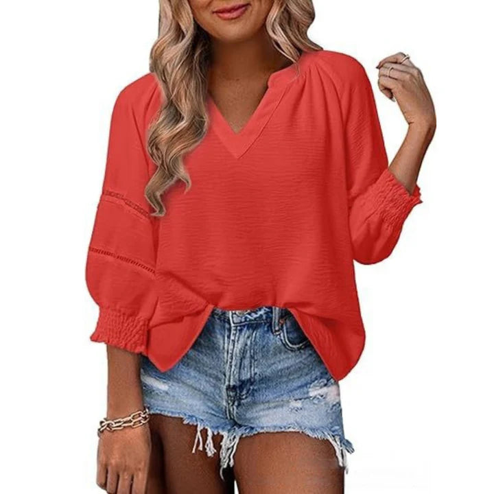 NESTLE - LIGHTWEIGHT LUXE FLOWY BLOUSE