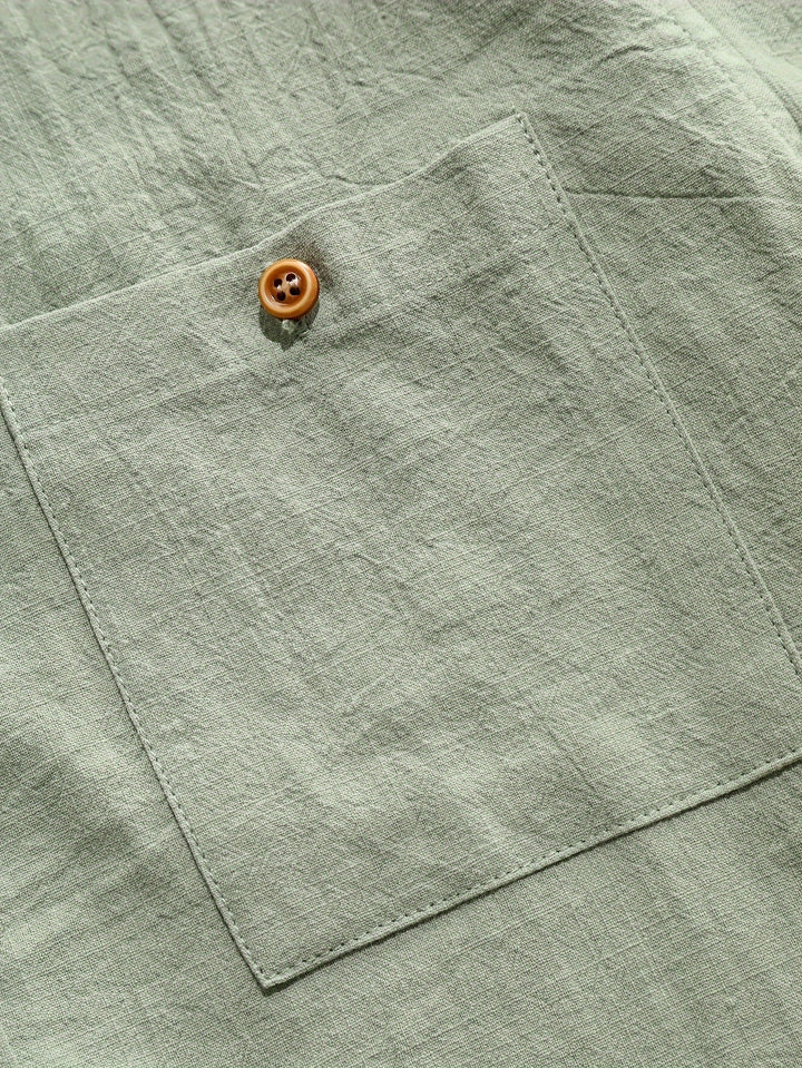 MARCO - CLASSIC COTTON SHIRT WITH POCKET