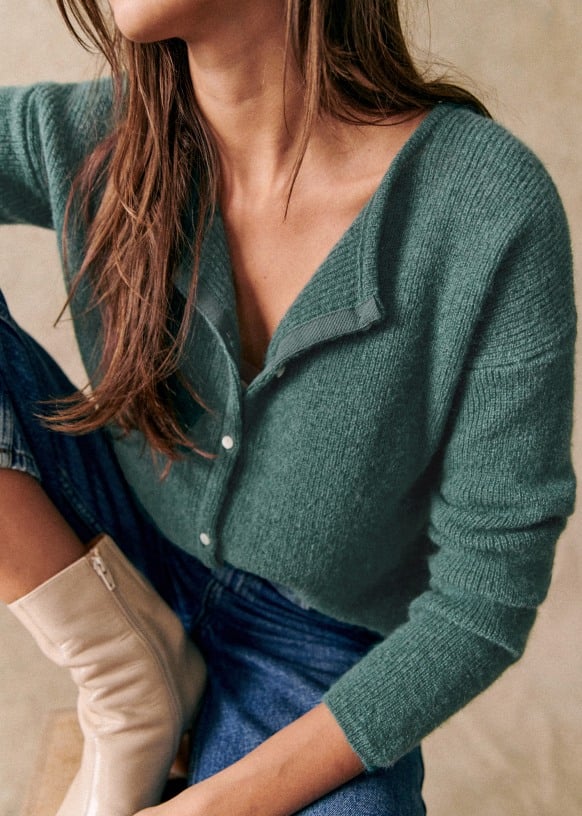 BRISLEY - HERITAGE COZY KNIT CARDIGAN