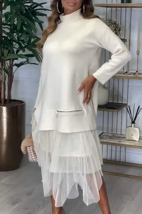 PENNYLANE - ELEGANT LONG SLEEVE TULLE SET