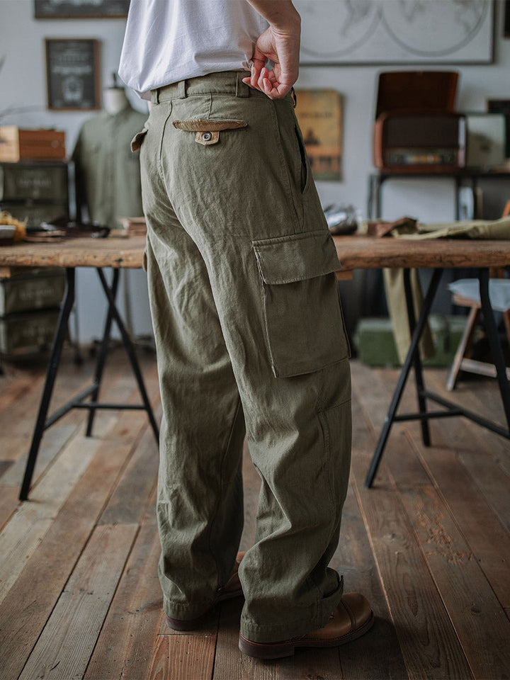 LEVI - MILITARY STYLE HERRINGBONE TWILL PANTS
