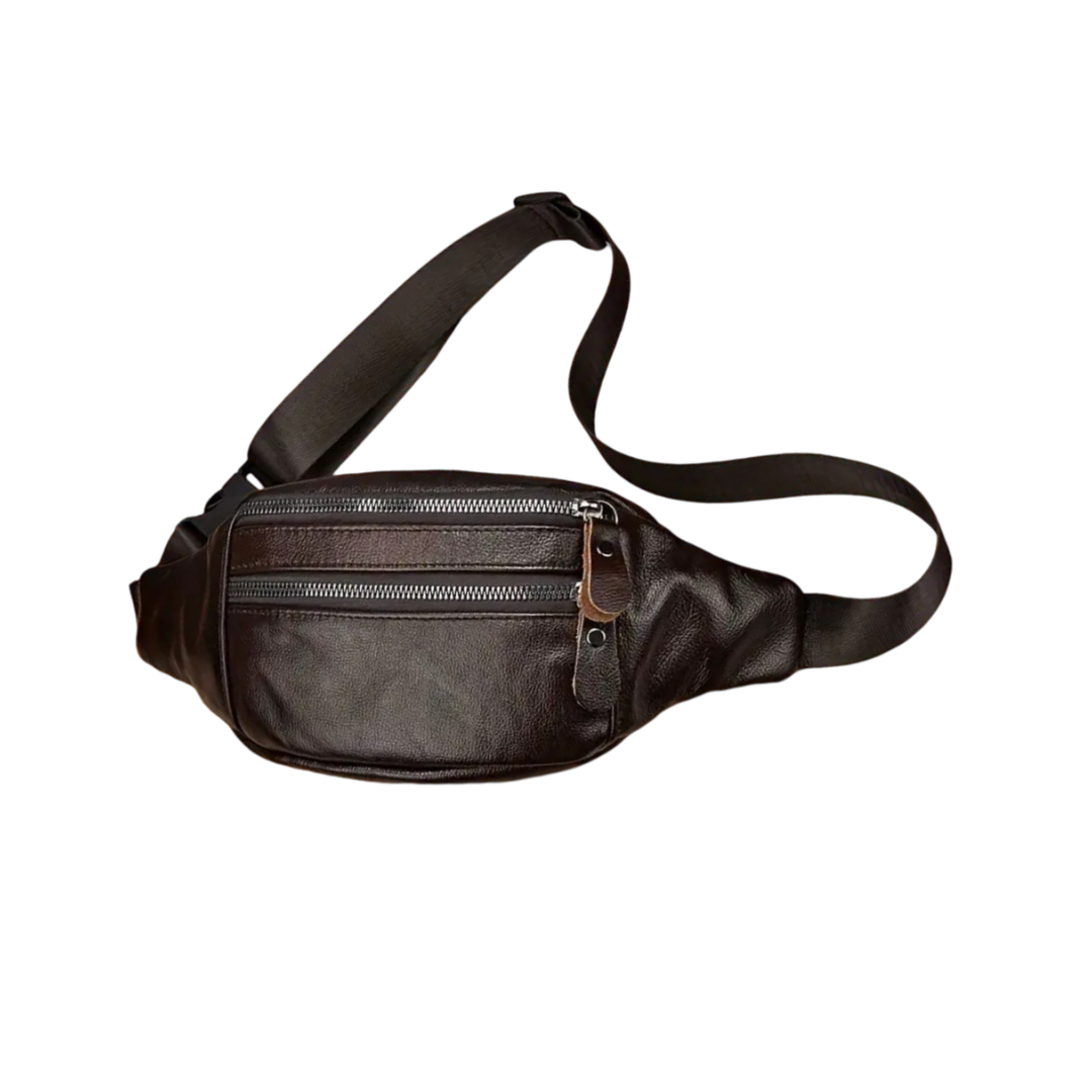 Everett | Minimalist Leather Belt Pouch for Men on the Go