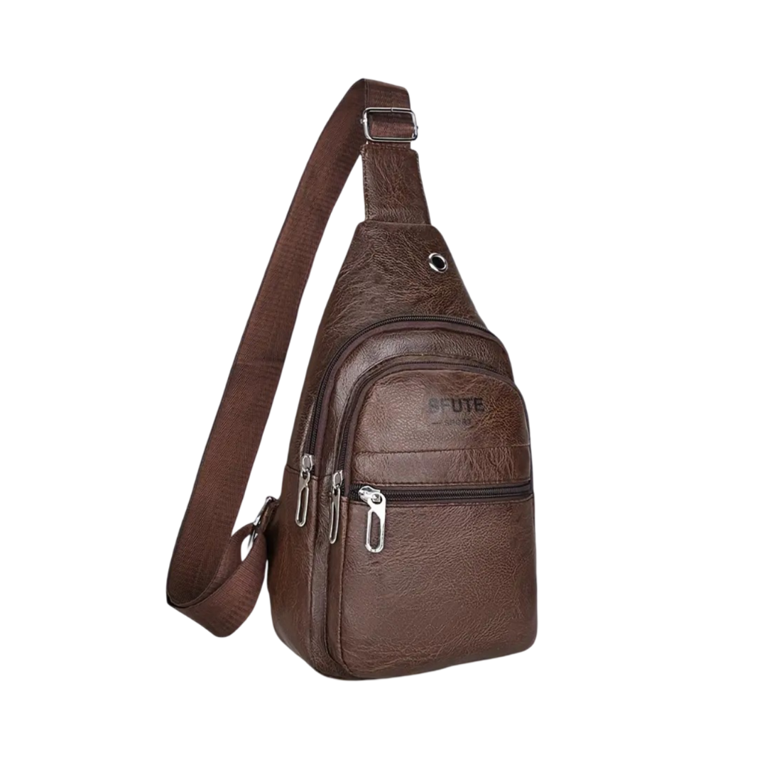 Joren | Compact Sling Bag with Multi-Zip Storage