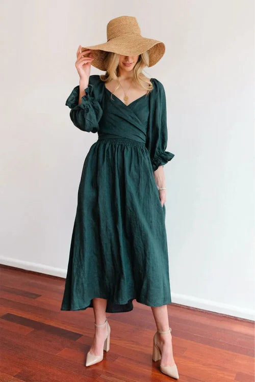 EVERLEIGH - ELEGANT LANTERN DRESS