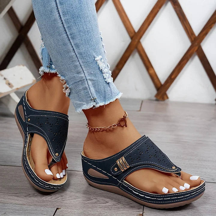 KATIARA - ELEGANT COMFORT WEDGE SANDALS