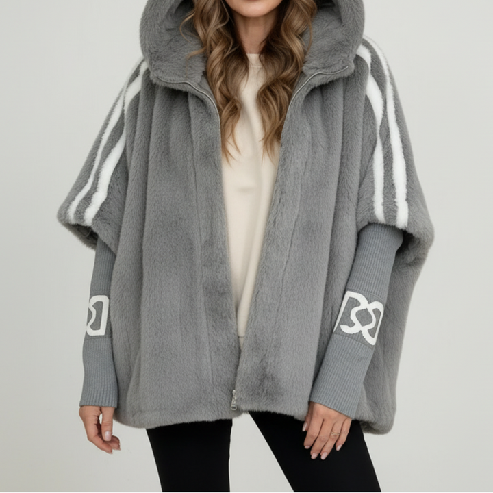 PALOMA - FAUX FUR HOODED JACKET