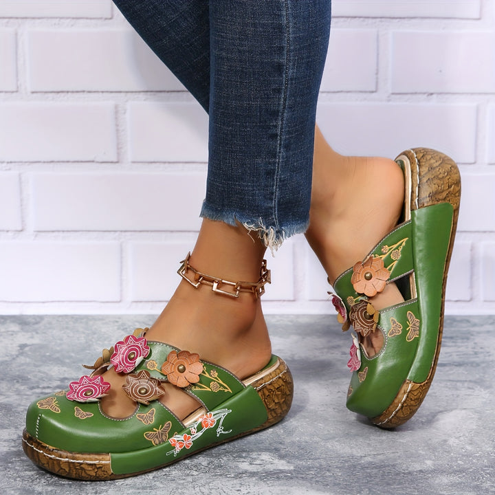 LARKIN - MODERN NON-SKID WEDGE SANDALS