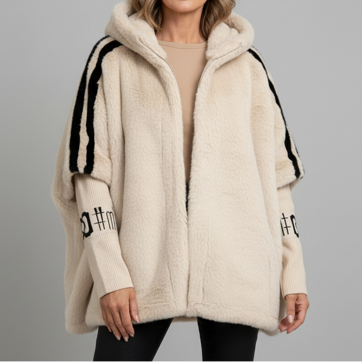 PALOMA - FAUX FUR HOODED JACKET
