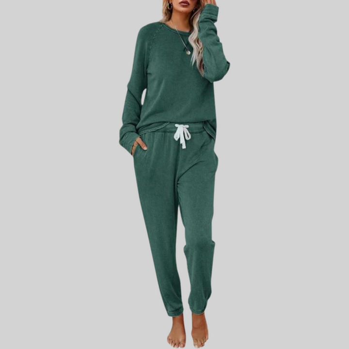 JOCELYN™ | Casual Long Sleeve and Sweatpants Set