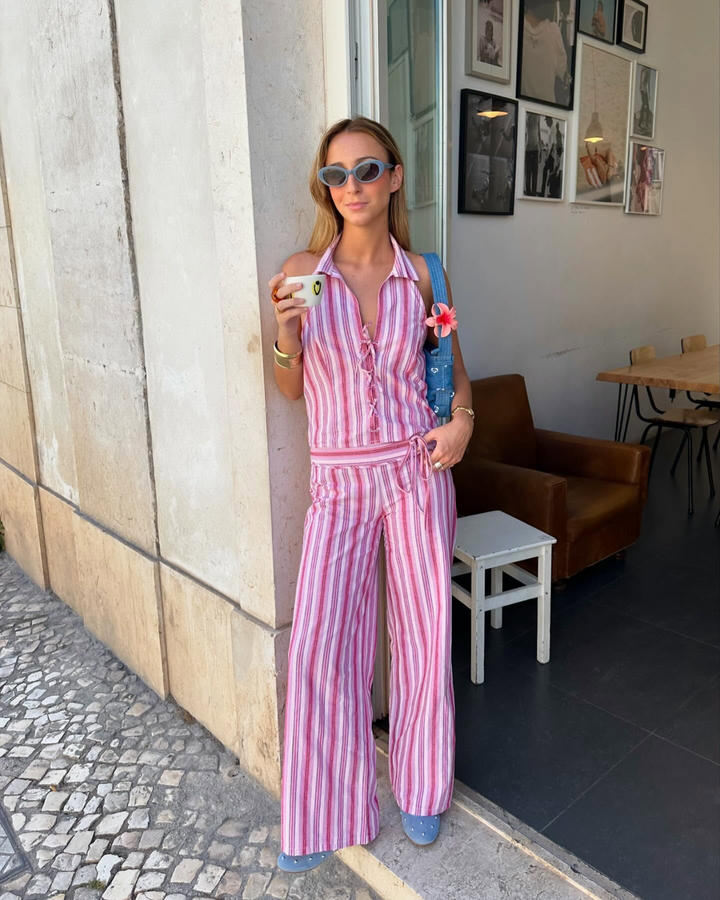 OLYMPIA - SUMMER VIBE STRIPED SET