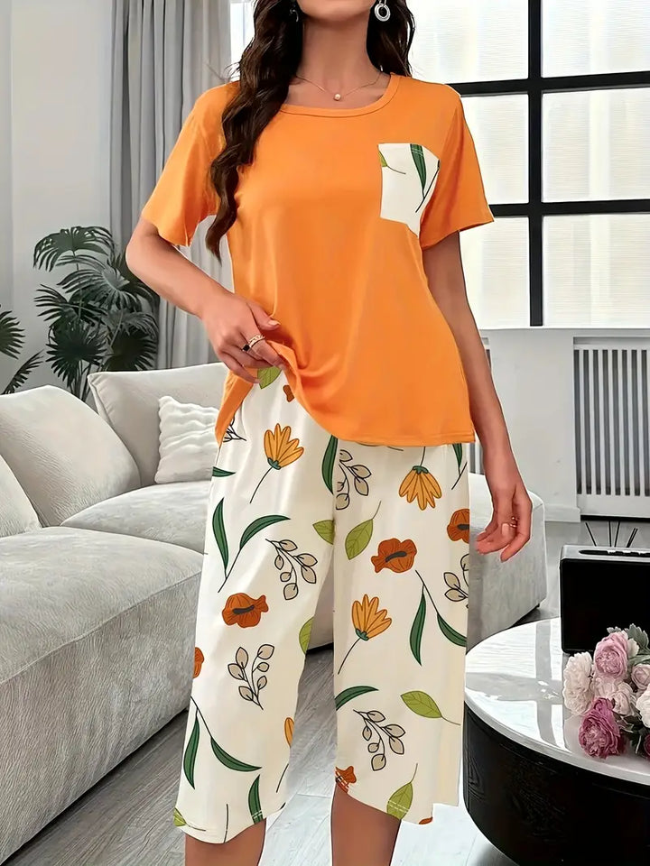 PRINCESSLEA - COZY FLORAL RELAXATION WEAR SET