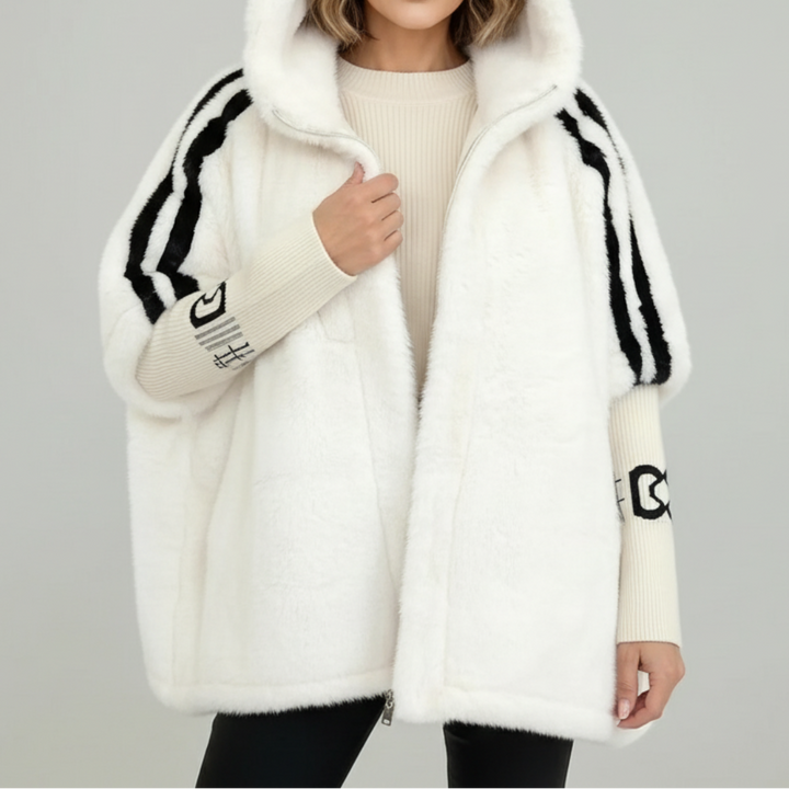 PALOMA - FAUX FUR HOODED JACKET