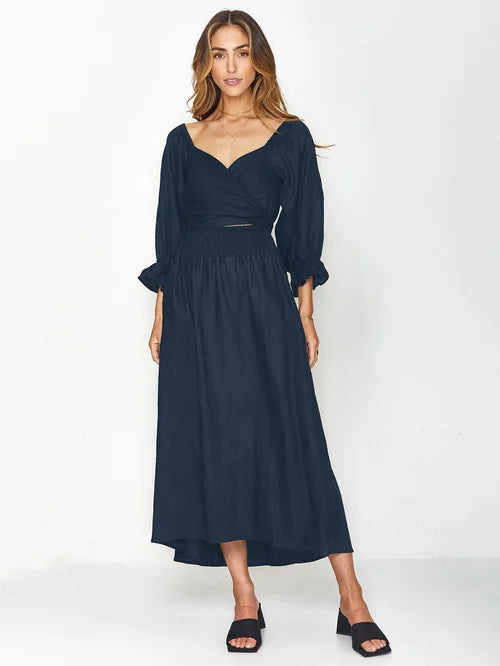 EVERLEIGH - ELEGANT LANTERN DRESS
